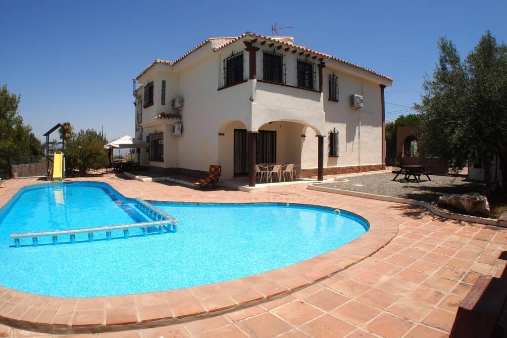 Preciosa Villa Con Gran Piscina Y Fabulosas Vistas Alhaurín de la Torre Exterior foto